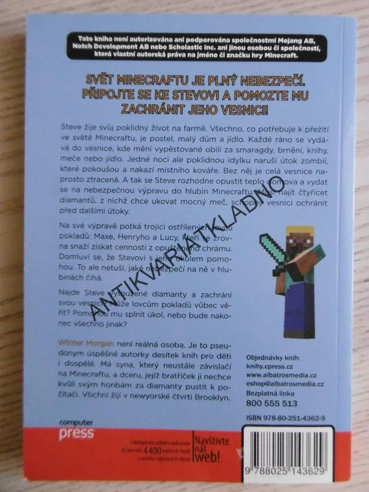 VÝPRAVA ZA DIAMANTOVÝM MEČEM, WINTER MORGAN, **an