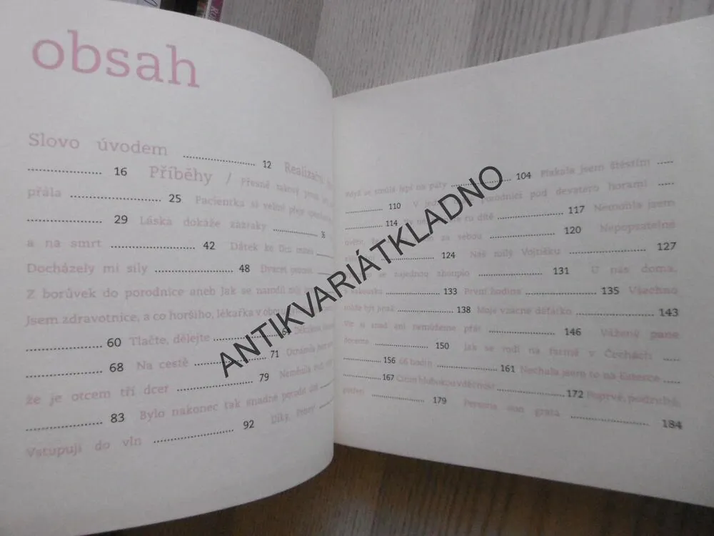 PORODNÍ PŘÍBĚHY, RODÍME SE JEDNOU, APERIO A KOLEKTIV, **an