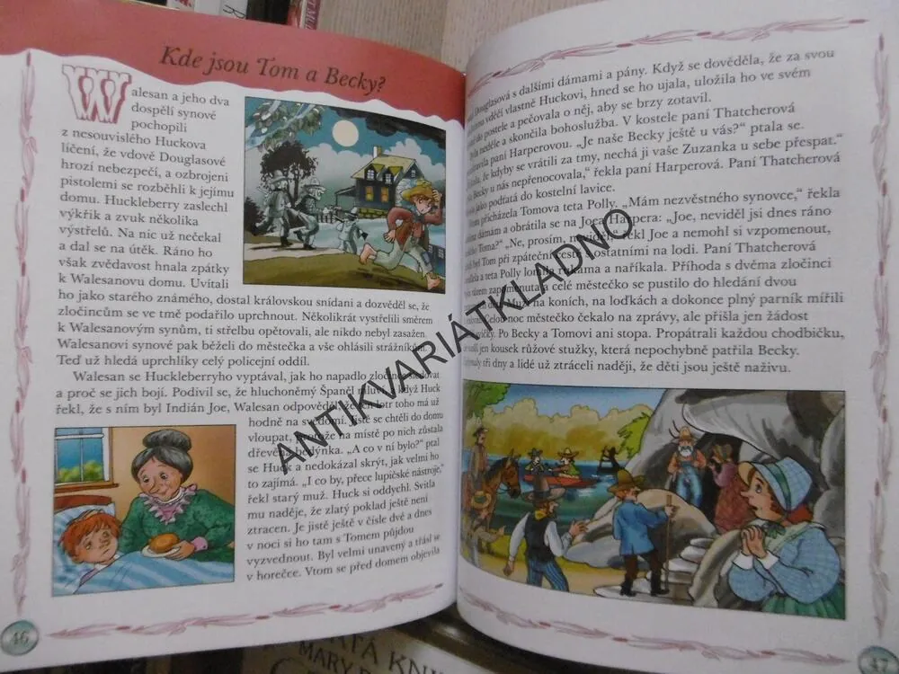 DOBRODRUŽSTVÍ TOMA SAWYERA, **an