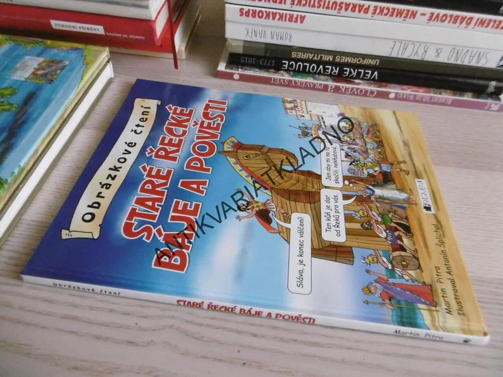 STARÉ ČESKÉ BÁJE A POVĚSTI, OBRÁZKOVÉ ČTENÍ, KOMIKS, **an