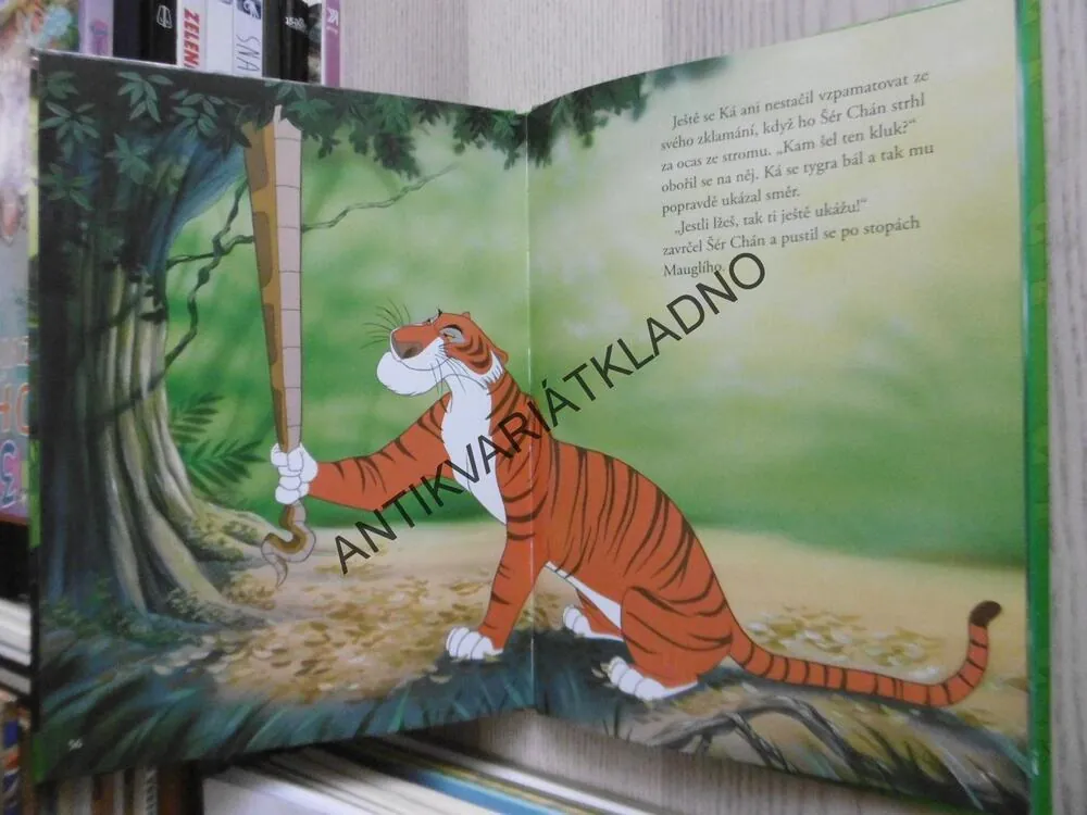 BAMBI, KNIHA DŽUNGLÍ, WALT DISNEY, **an