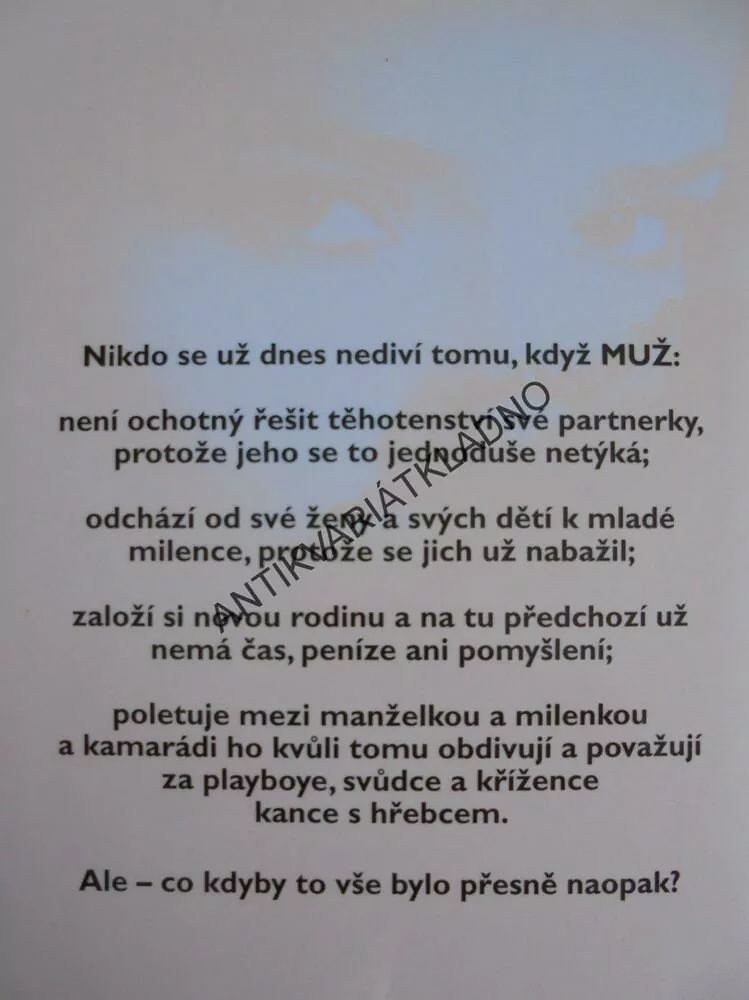 CO MŮŽOU MUŽI, MŮŽU I JÁ, SILVIA ANTALÍKOVÁ