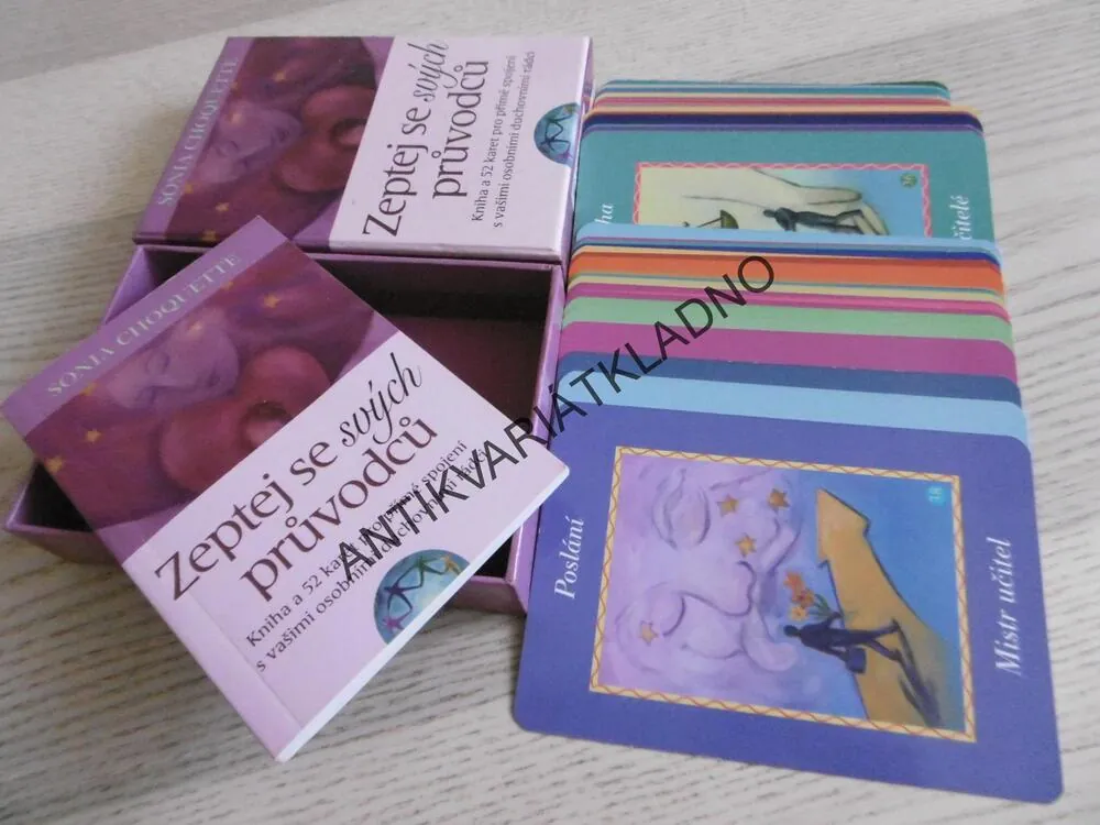 ZEPTEJ SE SVÝCH PRŮVODCŮ, SONIA CHOQUETTE, INSPIRAČNÍ KARTY
