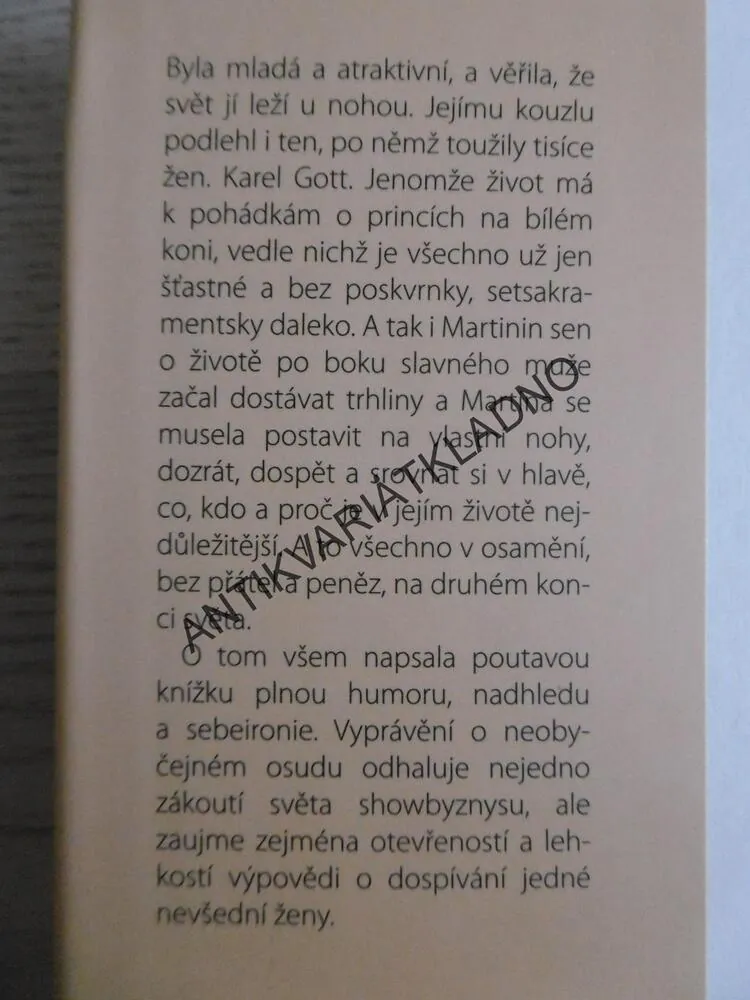 SKLADATELKA VOŇAVÉHO PRÁDLA, MARTINA FORMANOVÁ, **an