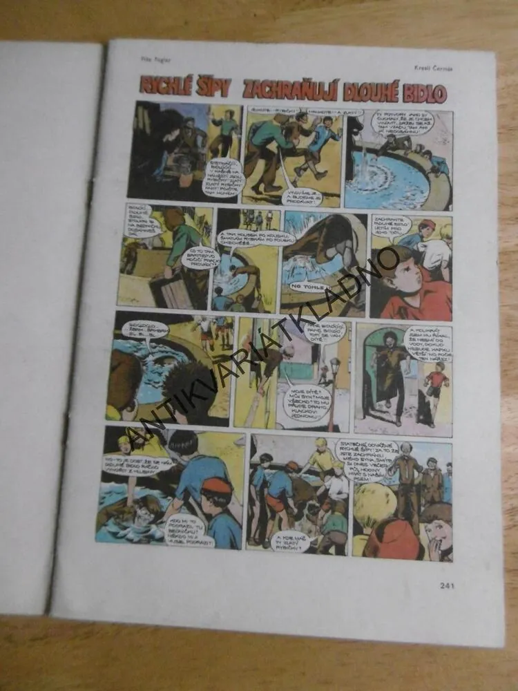 RYCHLÉ ŠÍPY,6., FOGLAR, FISCHER, KOMIKS, 1991
