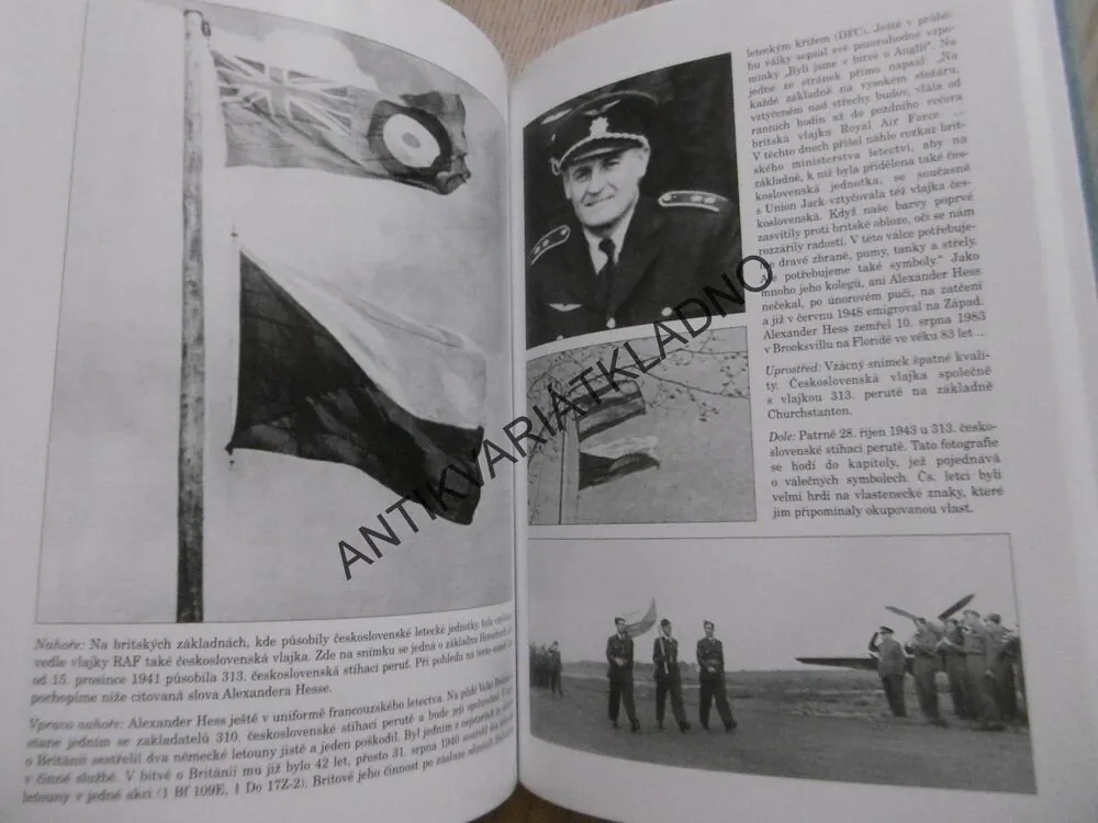 ČESKOSLOVENŠTÍ LETCI VE VELKÉ BRITÁNII A VÁLEČNÉ FENOMÉNY, LADISLAV KUDRNA, **an