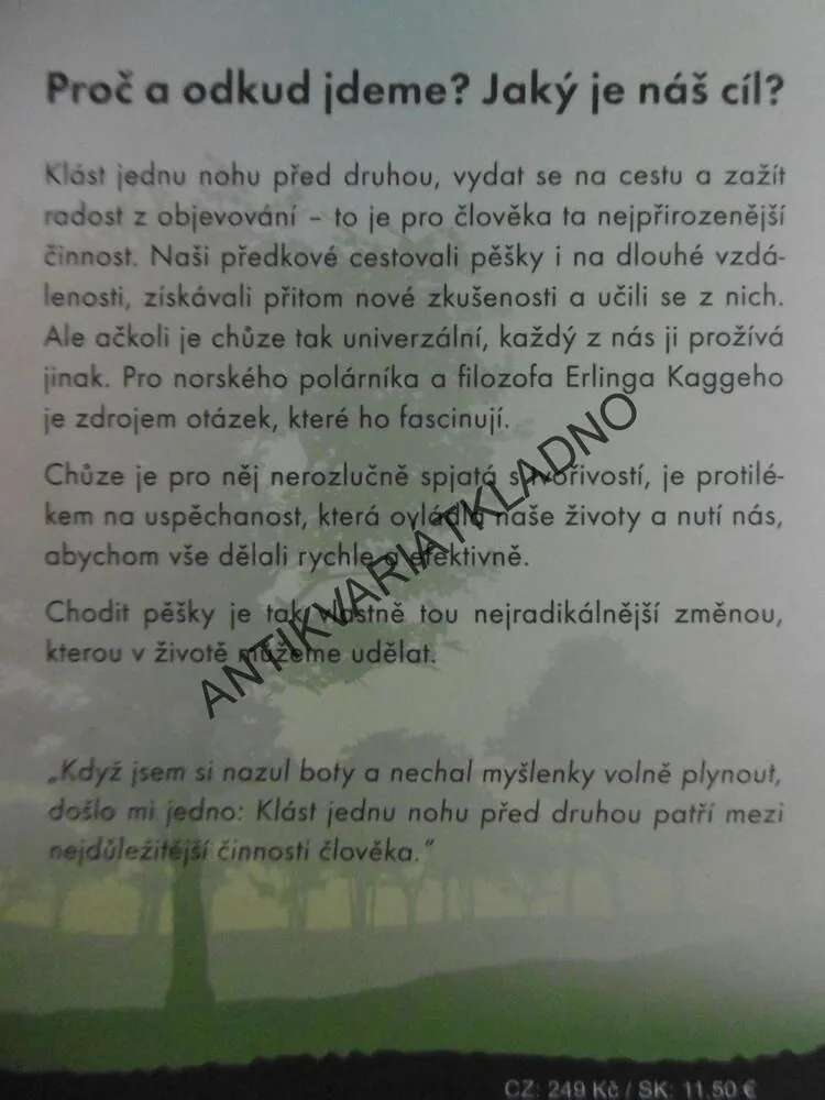 RADOST Z CHŮZE, KROK ZA KROKEM KE SVÉ DUŠI, ERLING KAGGE, **an