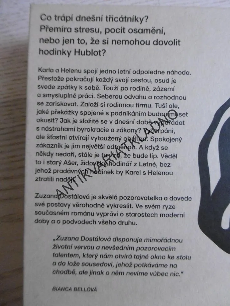 HODINKY OD AŠERA, ZUZANA DOSTÁLOVÁ, **an