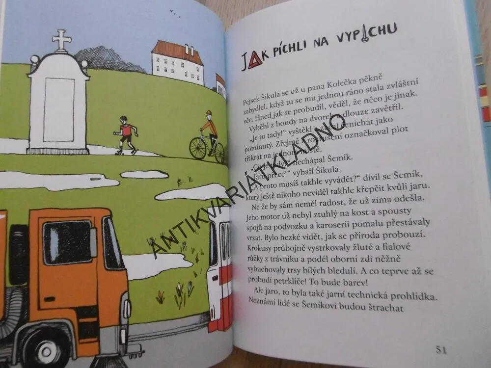 DOBRODRUŽSTVÍ PANA KOLEČKA, MICHAELA MLÍČKOVÁ JELÍNKOVÁ, **an