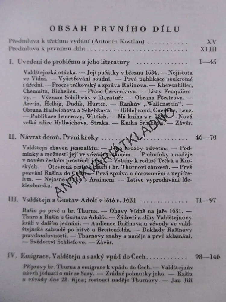 VALDŠTEJN, JOSEF PEKAŘ, **an