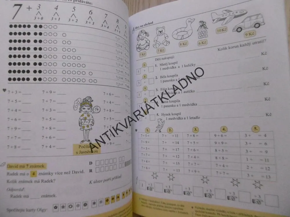 VESELÉ POČÍTÁNÍ, PRACOVNÍ SEŠIT PRO 2. ROČNÍK, 1. DÍL