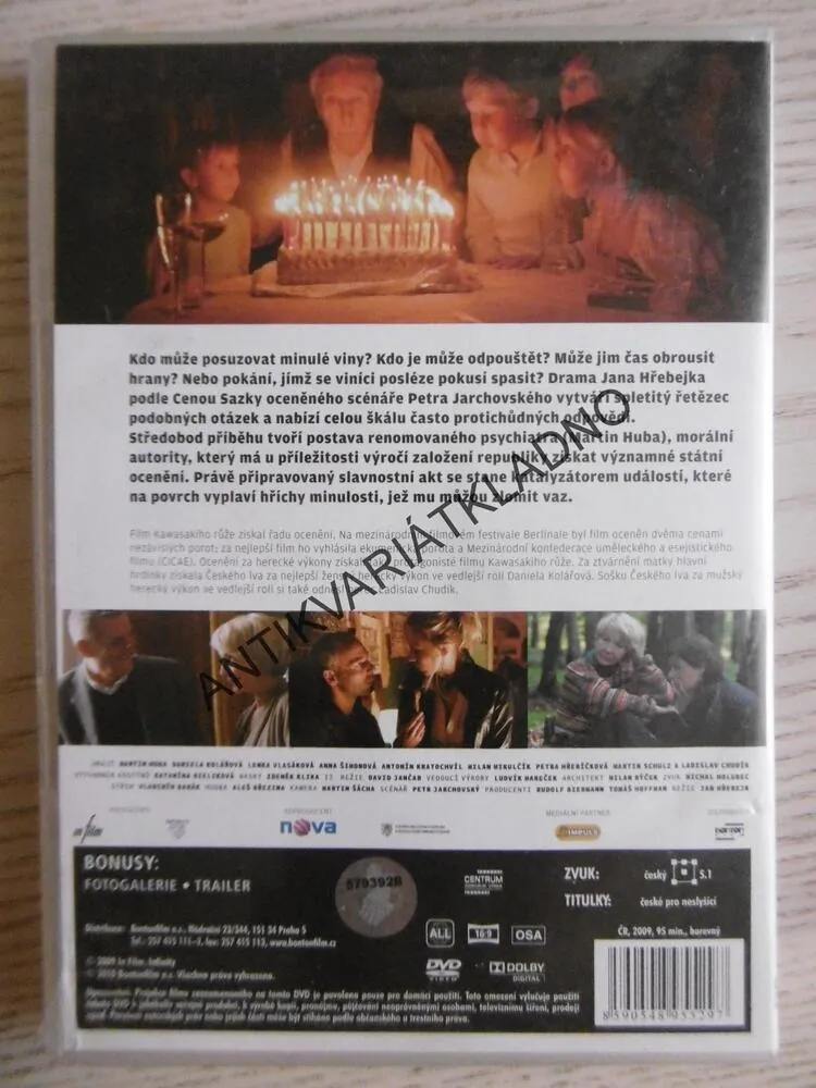 KAWASAKIHO RŮŽE, DVD FILM