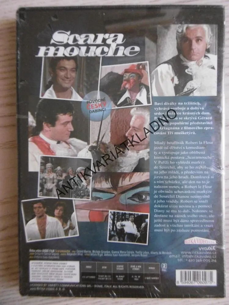 SCARAMOUCHE, DVD FILM
