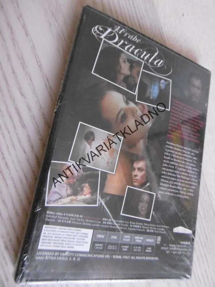 HRABĚ DRACULA, DVD FILM