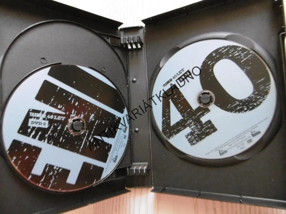 TAXMENI, 40 LET, 4 X DVD HUDBA