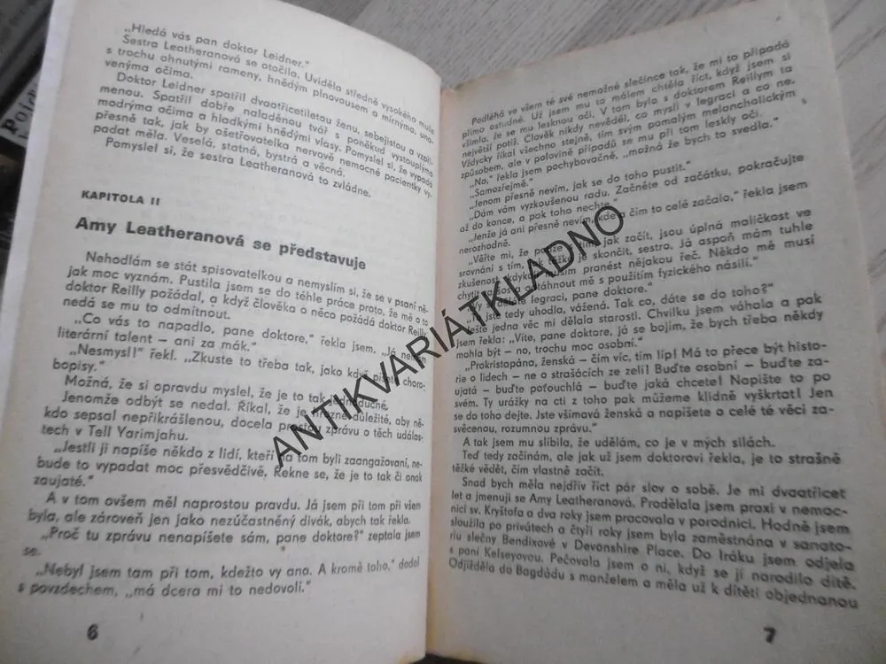 VRAŽDA V MEZOPOTÁMII, AGATHA CHRISTIE, **an
