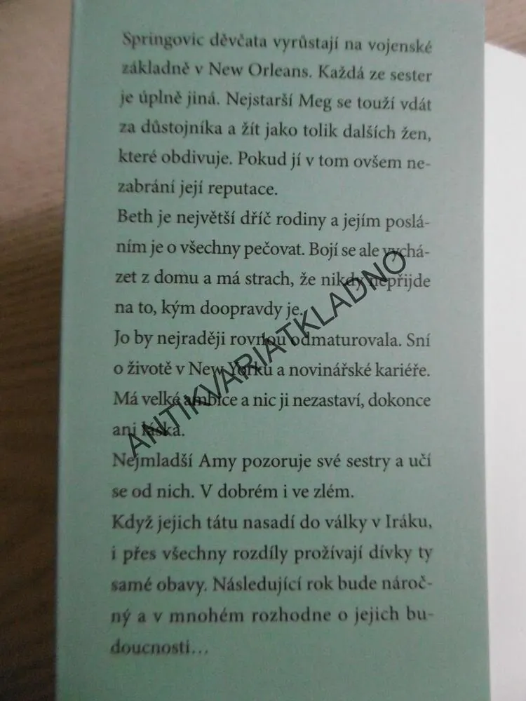 SESTRY SPRINGOVY, ANNA TODD, **an