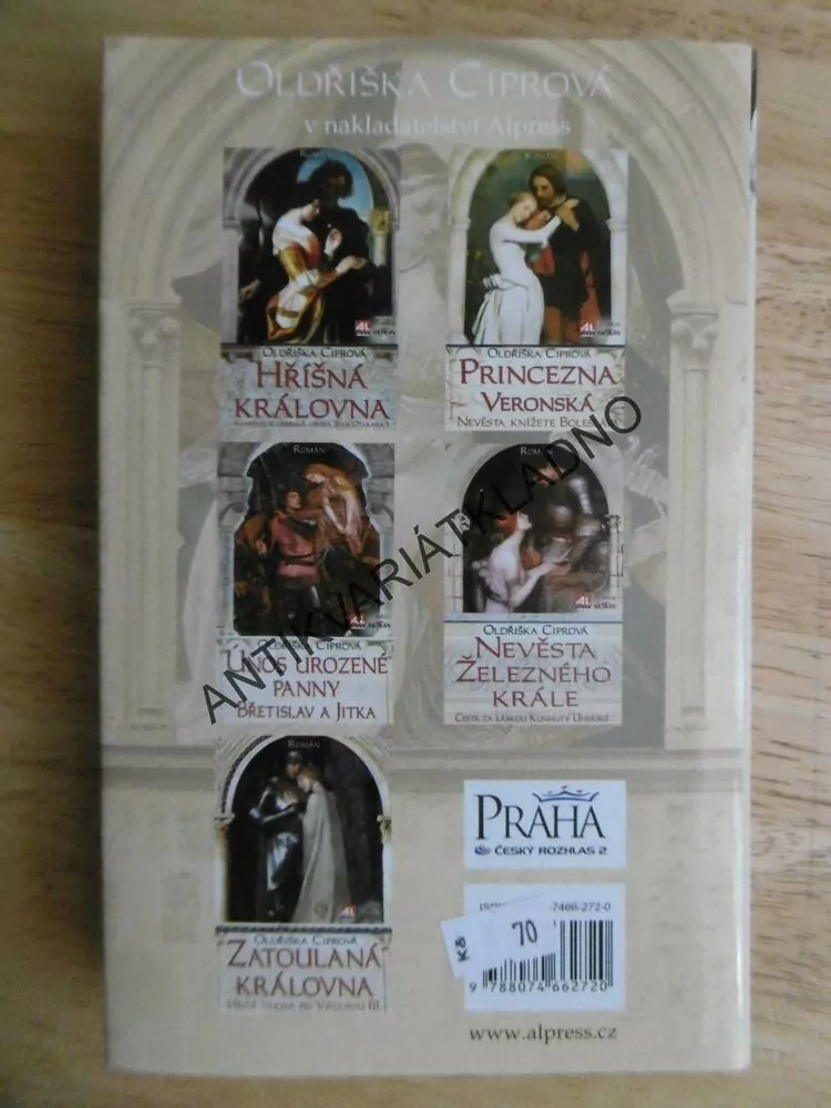 BÍLÁ PRINCEZNA, OLDŘIŠKA CIPROVÁ, VÁCLAV 1.