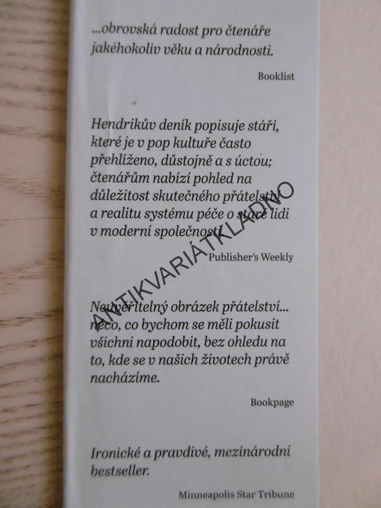 NOVÝ TAJNÝ DENÍK HENDRIKA GROENA 85 LET, DOKUD SE ŽIJE, **an