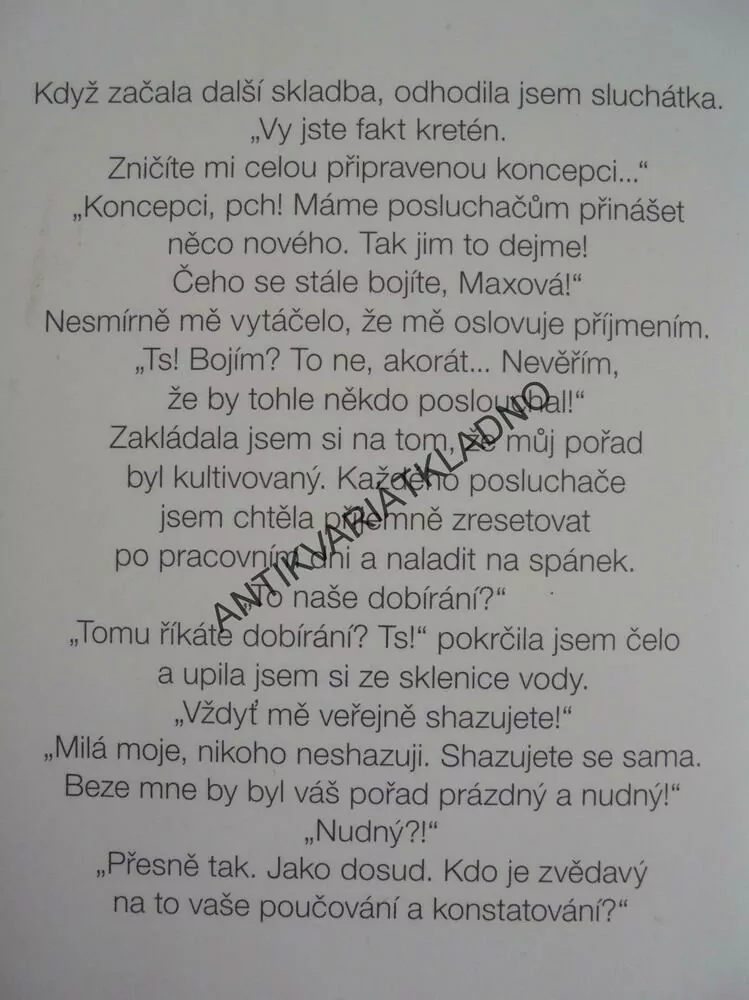 HALÓ, TADY TVOJE LÁSKA!, JANA BENKOVÁ