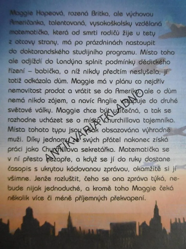 CHURCHILLOVA SEKRETÁŘKA, SUSAN ELIA MACNEAL, **an