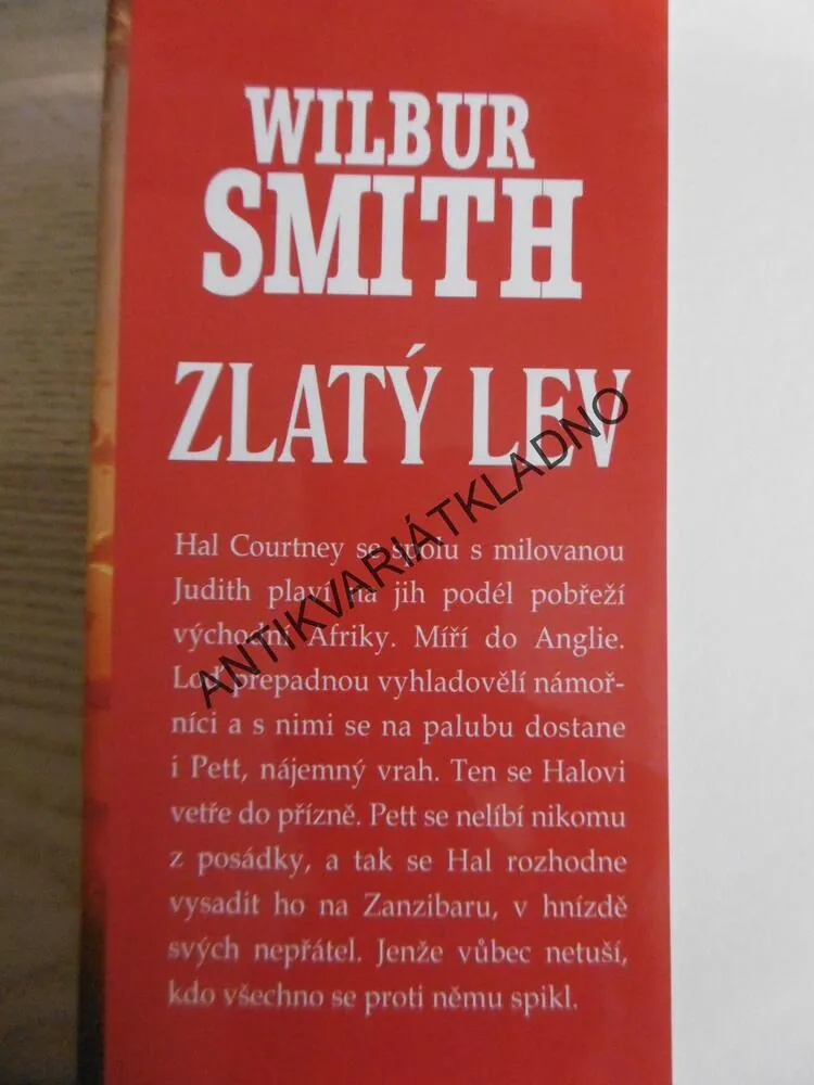 ZLATÝ LEV, WILBUR SMITH, **an