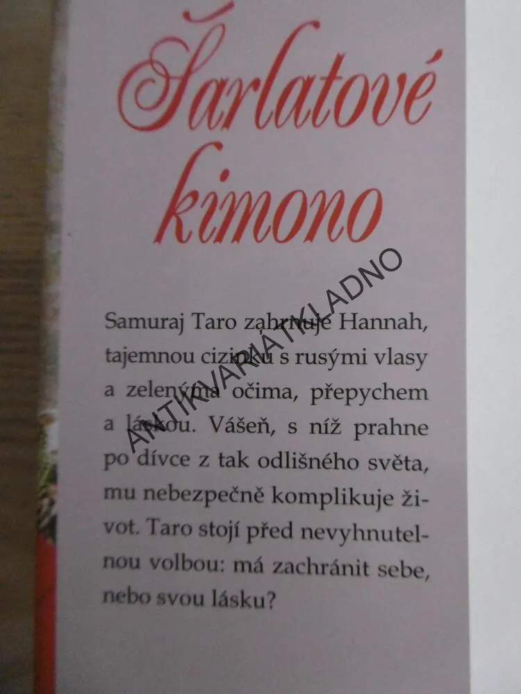 ŠARLATOVÉ KIMONO, CHRISTINA COURTENAY, **an