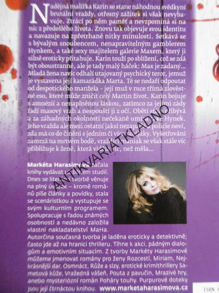 PURPUROVÉ DOTEKY, MARKÉTA HARASIMOVÁ, **an