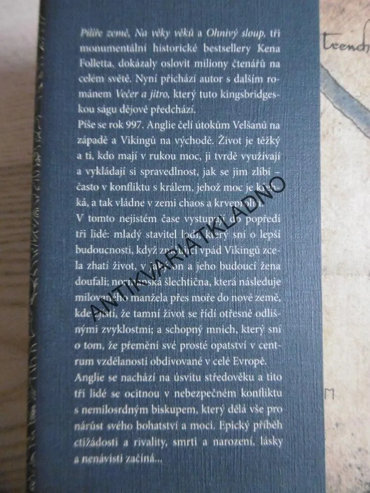 VEČER A JITRO, KEN FOLLETT, **an