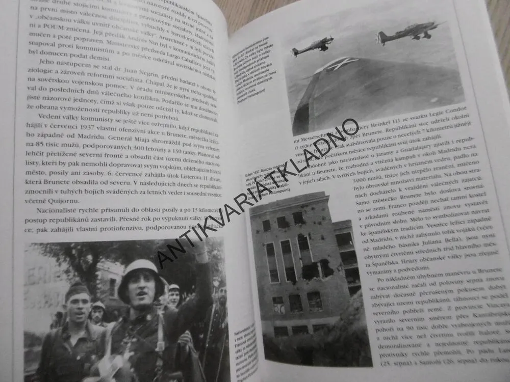 ŠPANĚLSKÁ OBČANSKÁ VÁLKA 1936 - 1939, VELKÉ BITVY HISTORIE 31, VÁLKA, **an