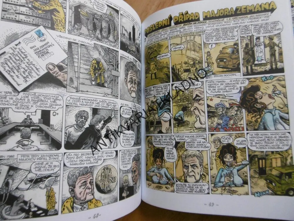 MAJOR ZEMAN A JEHO 6 PŘÍPADŮ, SAUDEK, KOMIKS, FILM