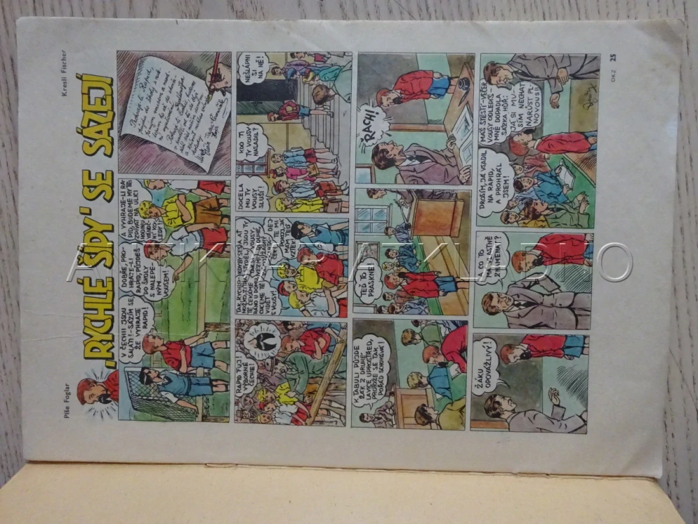RYCHLÉ ŠÍPY 2, FOGLAR, FISCHER, KOMIKS, 1968