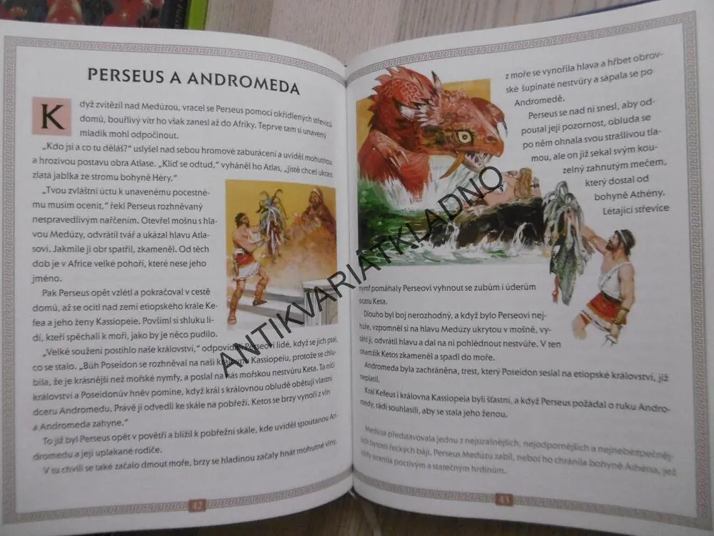 NEJKRÁSNĚJŠÍ ŘECKÉ BÁJE A POVĚSTI, **an