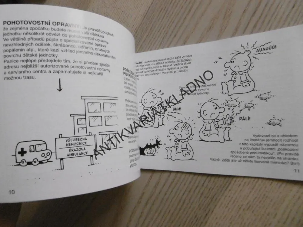 VAŠE DÍTĚ, NÁVOD K OBSLUZE, MARTIN BAXENDALE