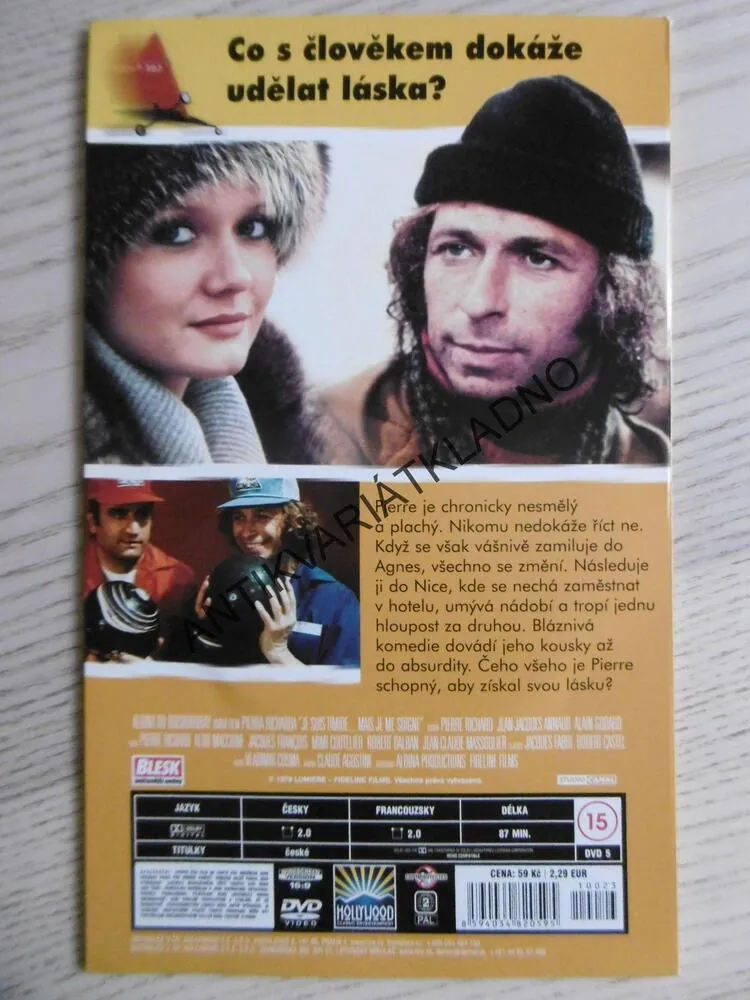 JSEM NESMĚLÝ, ALE LÉČÍM SE, DVD FILM