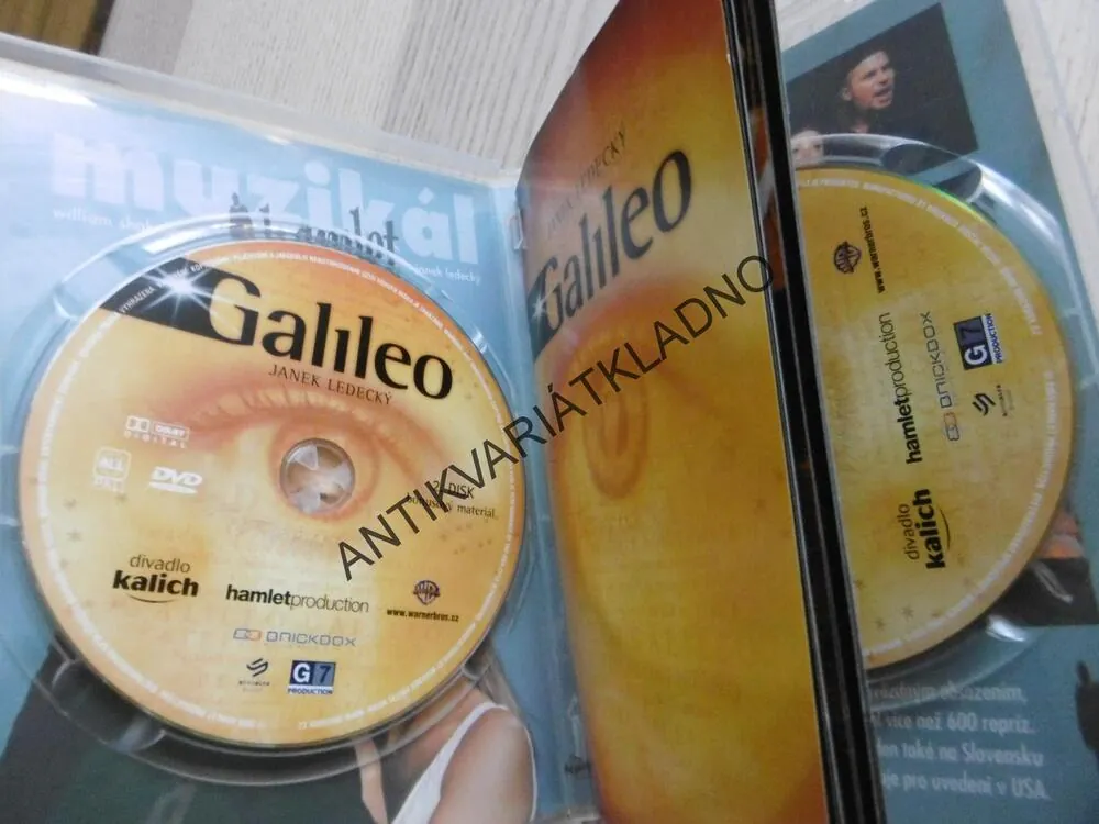 GALILEO, 2DISKOVÁ VERZE, DVD MUZIKÁL