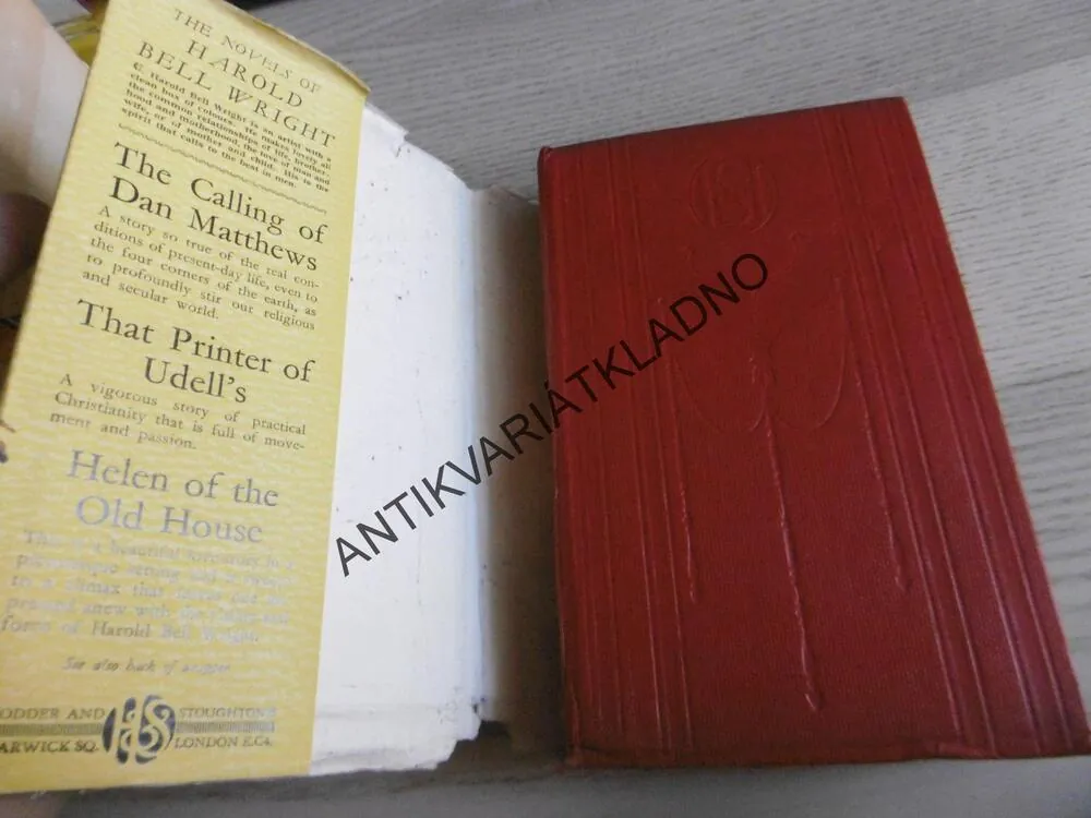 THE SHEPHERD OF THE HILLS, HAROLD BELL WRIGHT, ANGLICKY