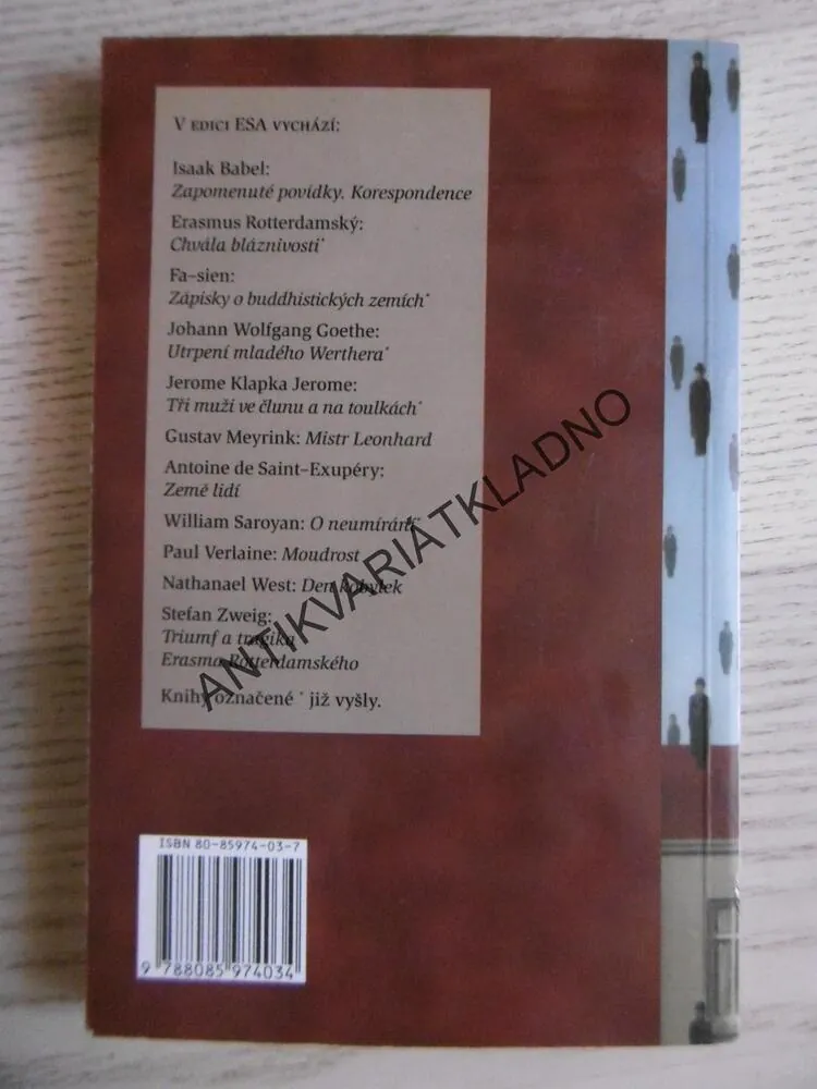O NEUMÍRÁNÍ, WILLIAM SAROYAN, **an