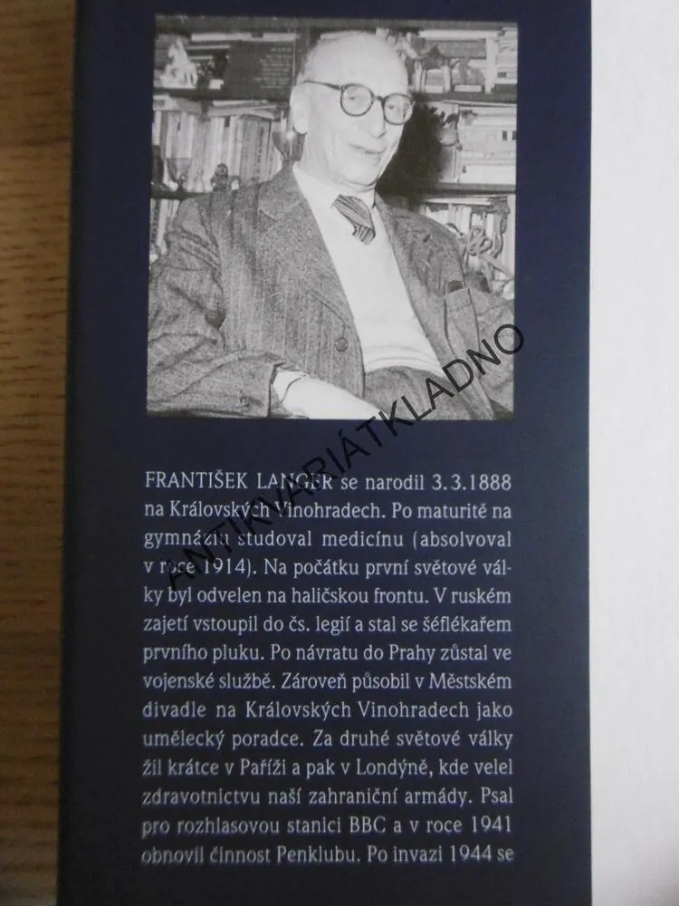 MALÍŘSKÉ POVÍDKY, FRANTIŠEK LANGER, **an