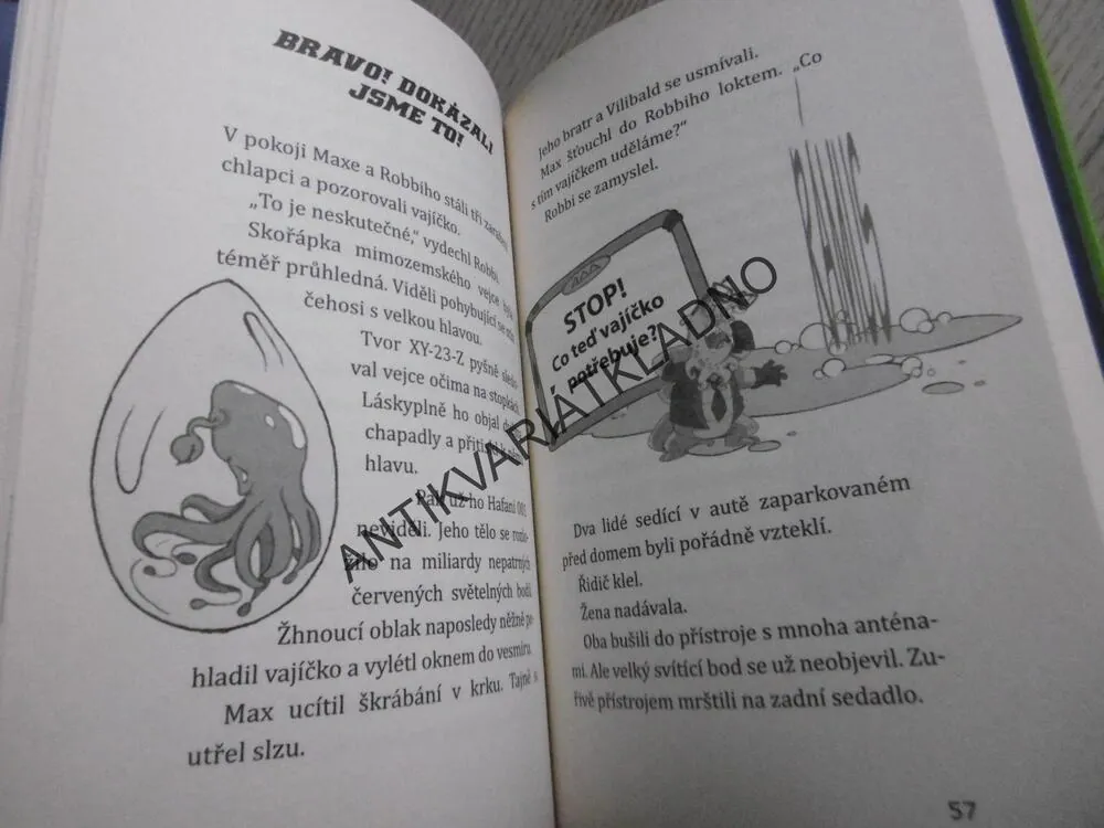 HAFANI 001! ŠPIČKOVÍ AGENTI - VEJCE Z VESMÍRU, THOMAS C. BREZINA, **an