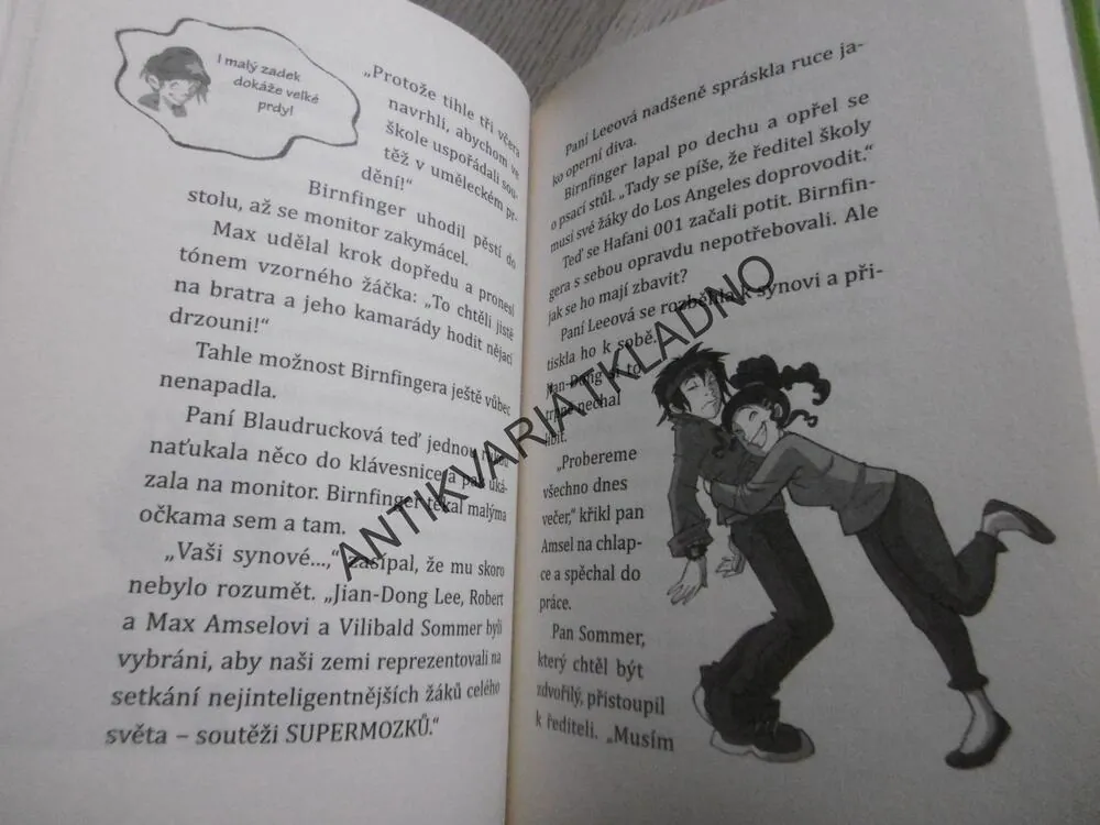 HAFANI 001! ŠPIČKOVÍ AGENTI - SUPERMOZEK V OHROŽENÍ, THOMAS C. BREZINA, **an