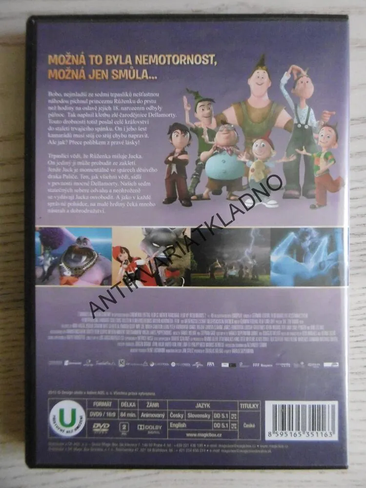 7 TRPASLÍKŮ,SEDM, DVD FILM