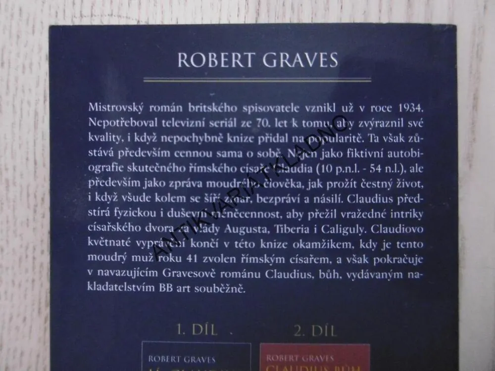 JÁ, CLAUDIUS, ROBERT GRAVES, **an
