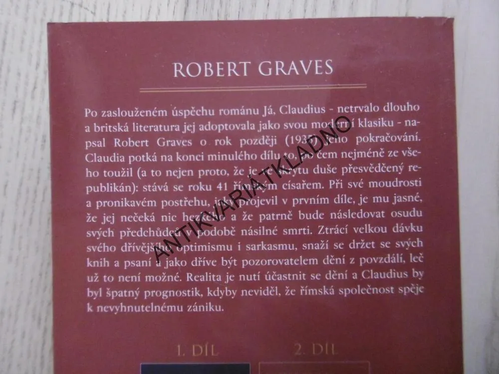 CLAUDIUS BŮH A JEHO ŽENA MESSALINA, ROBERT GRAVES, **an