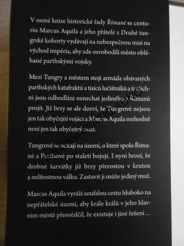 ŘÍMANÉ, HNĚV BOHŮ, ANTHONY RICHES, **an
