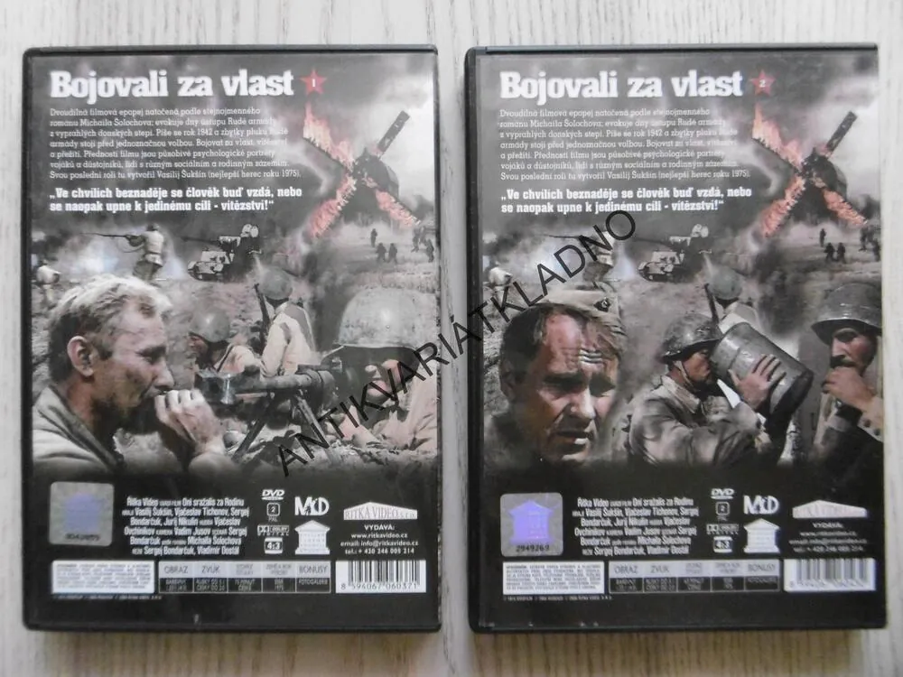 BOJOVALI ZA VLAST, 1-2,  DVD FILM 