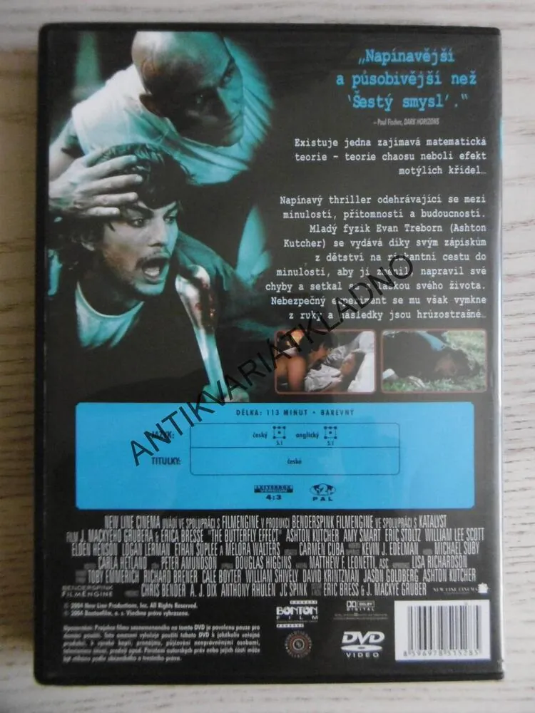 OSUDOVÝ DOTEK, DVD FILM