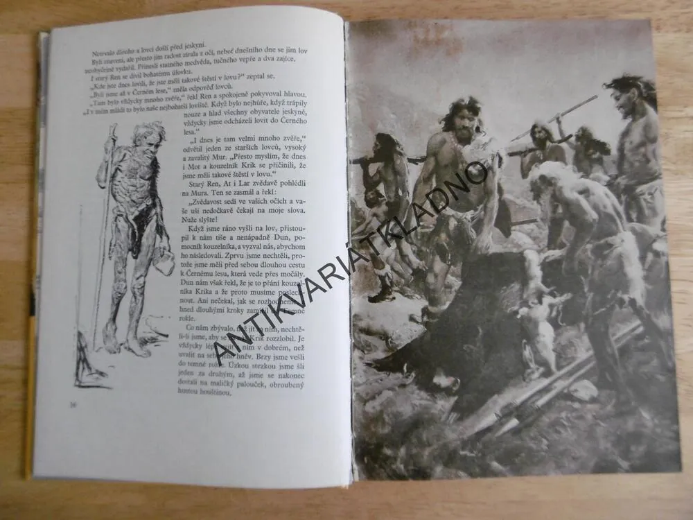 U PRAVĚKÝCH LOVCŮ, JOSEF AUGUSTA, ZDENĚK BURIAN, **an