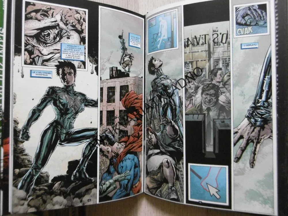 LEX LUTHOR, MUŽ Z OCELI, KOMIKS DC COMICS, **an