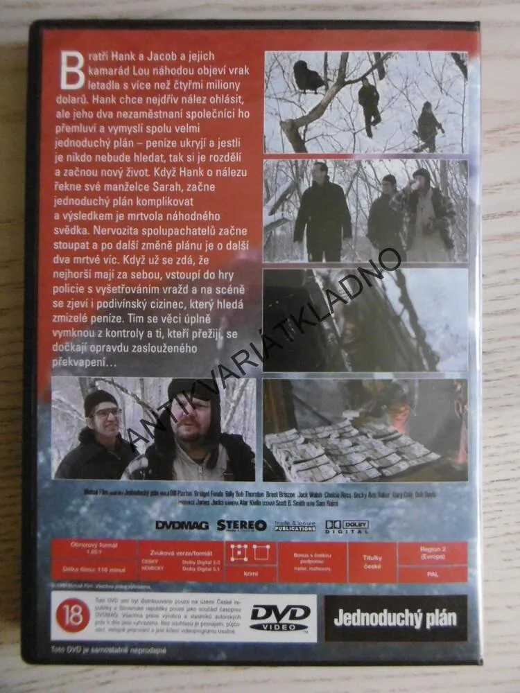 JEDNODUCHÝ PLÁN, DVD FILM 